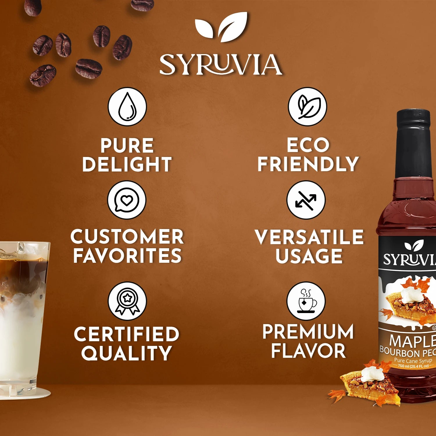 maple bourbon pecan coffee syrup 