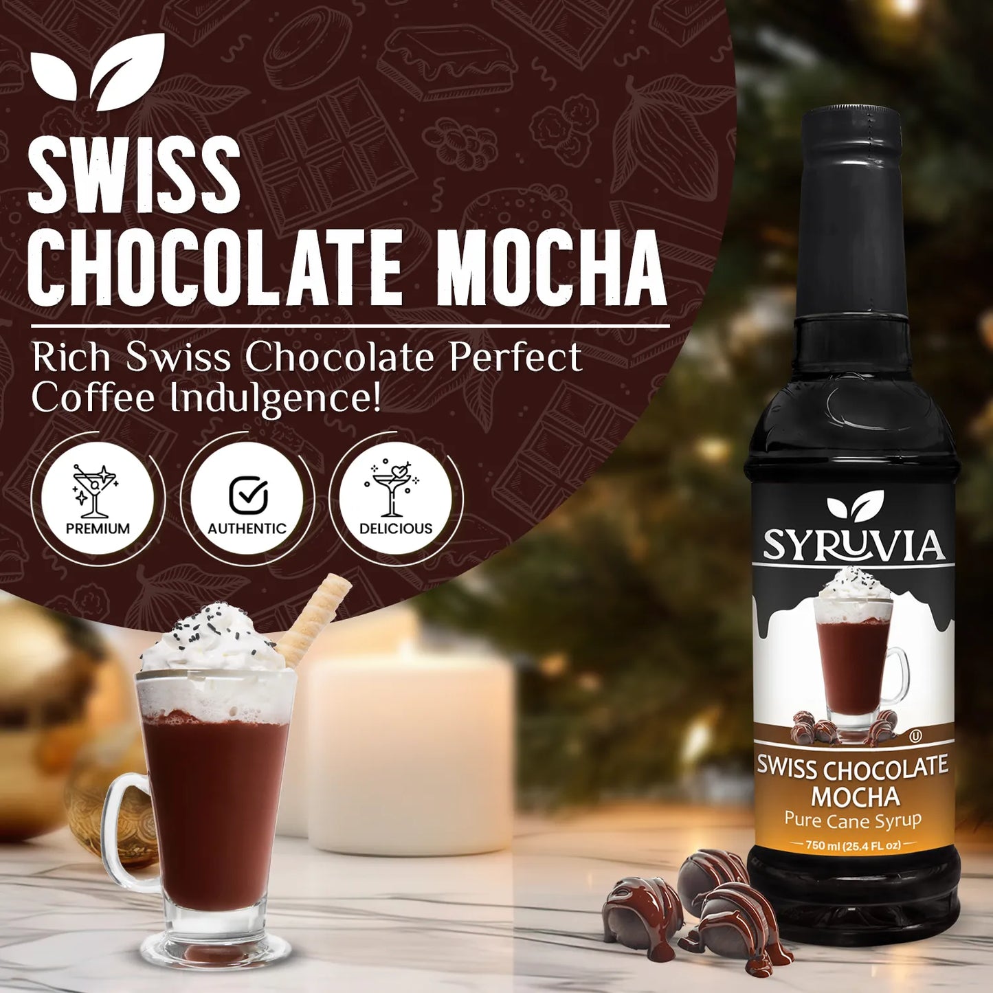 coffee syrup mocha