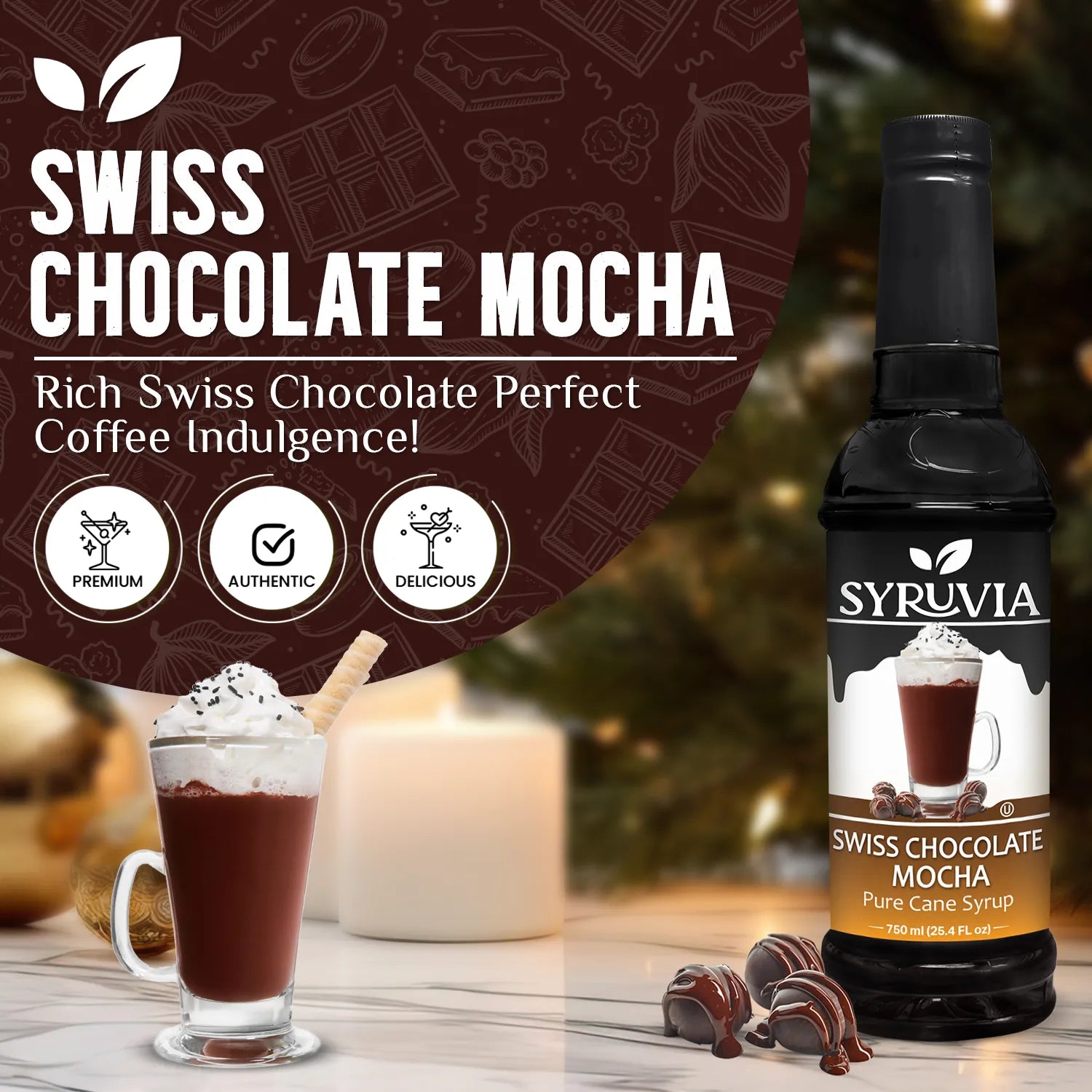 coffee syrup mocha