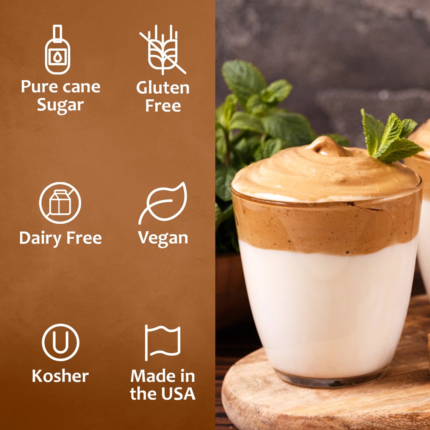 coffee syrup peppermint