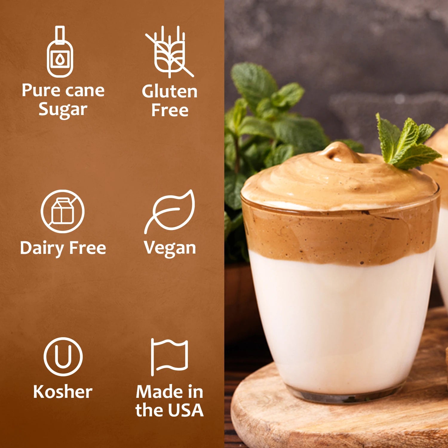 coffee syrup peppermint