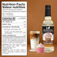 cupcake syrup nutrition facts 