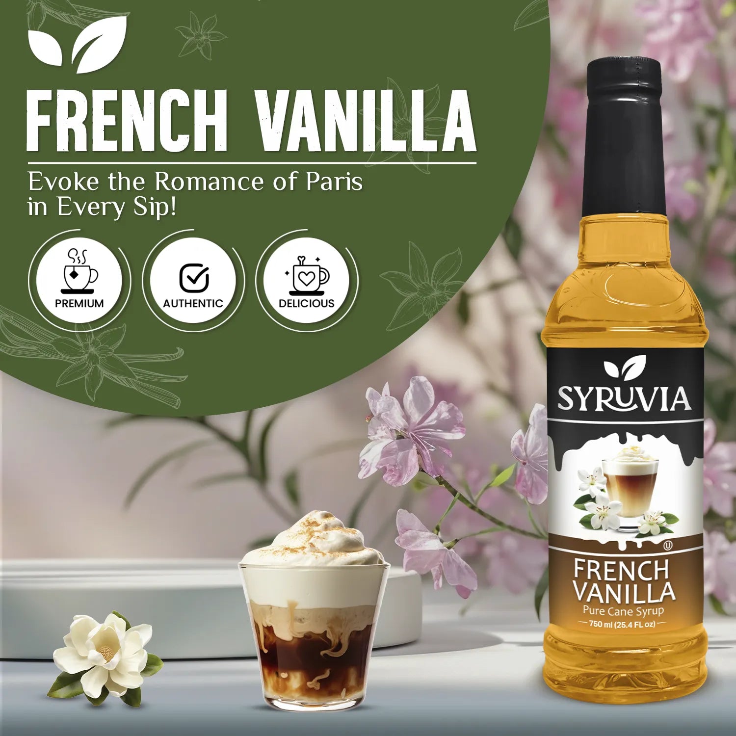 french vanilla syrup for coffee