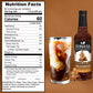 gingerbread coffee syrup nutrition facts 