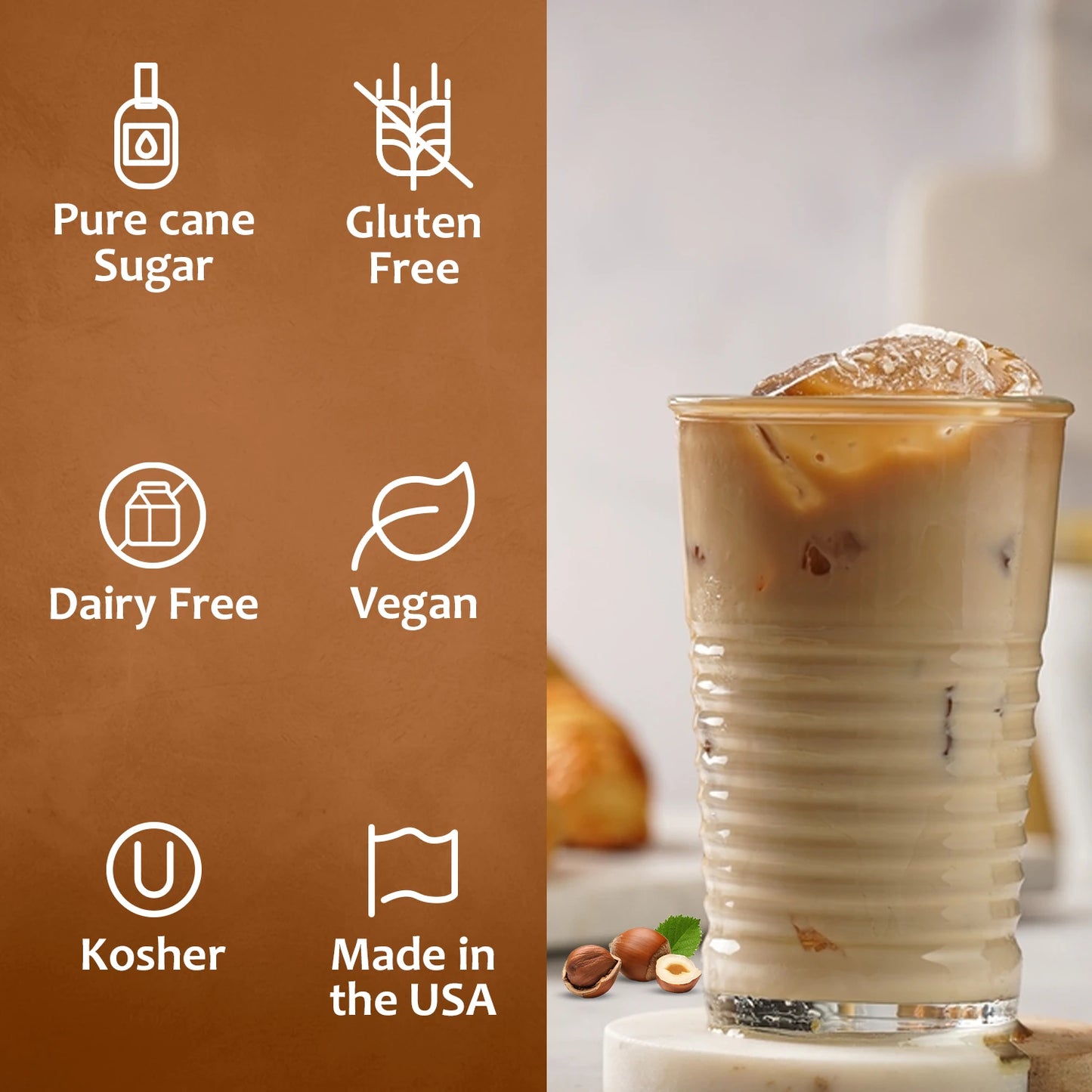 hazelnut coffee syrup