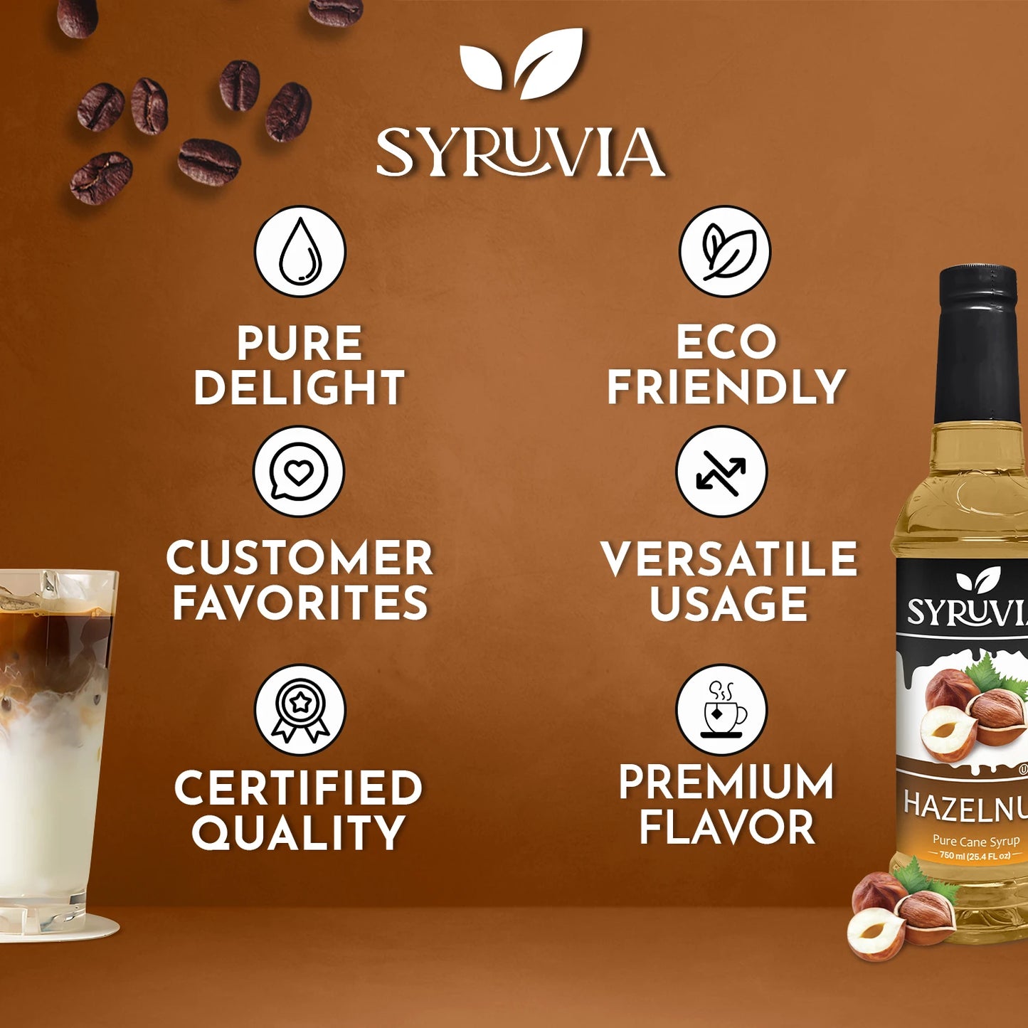 hazlenut syrup for coffee
