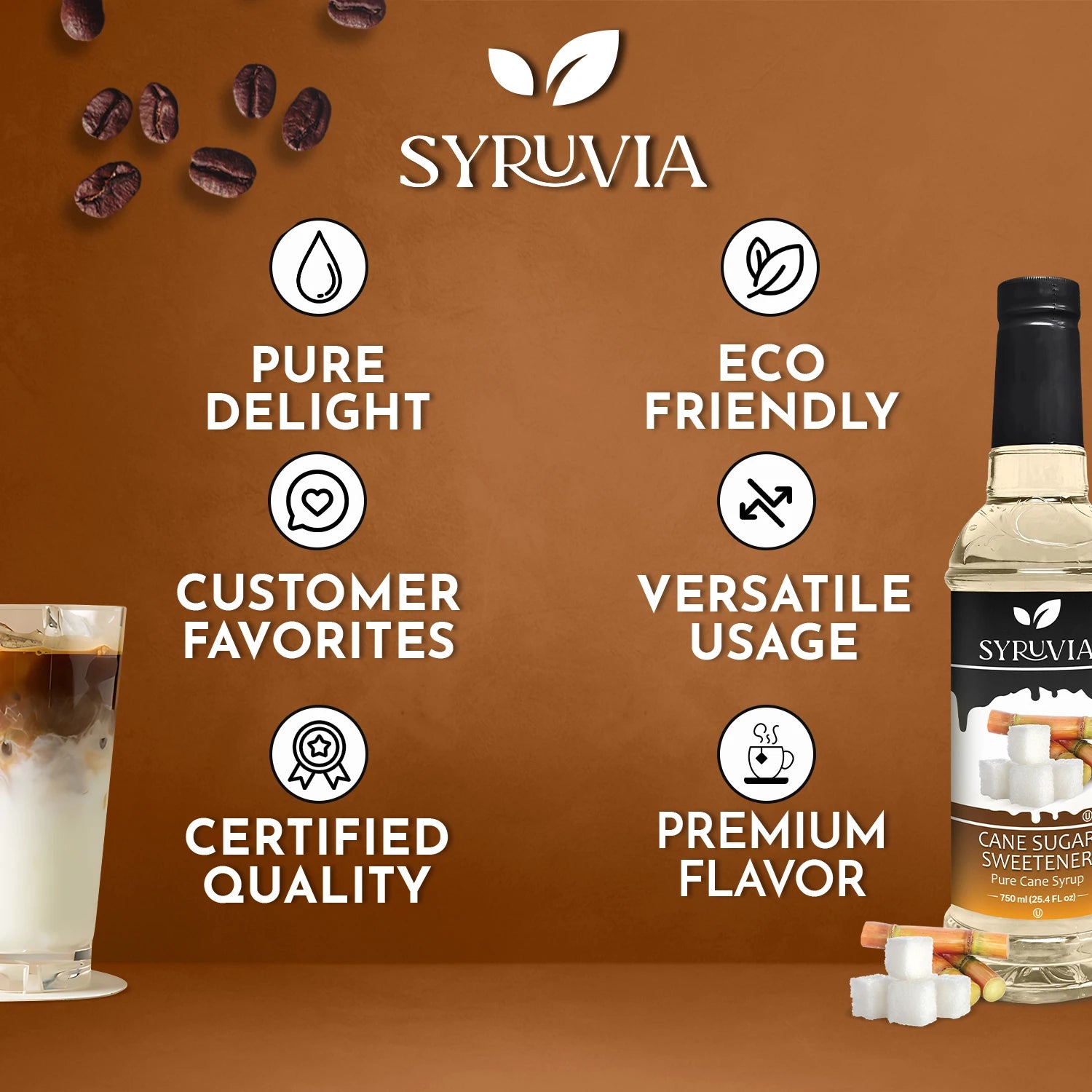 liquid cane sugar syrup