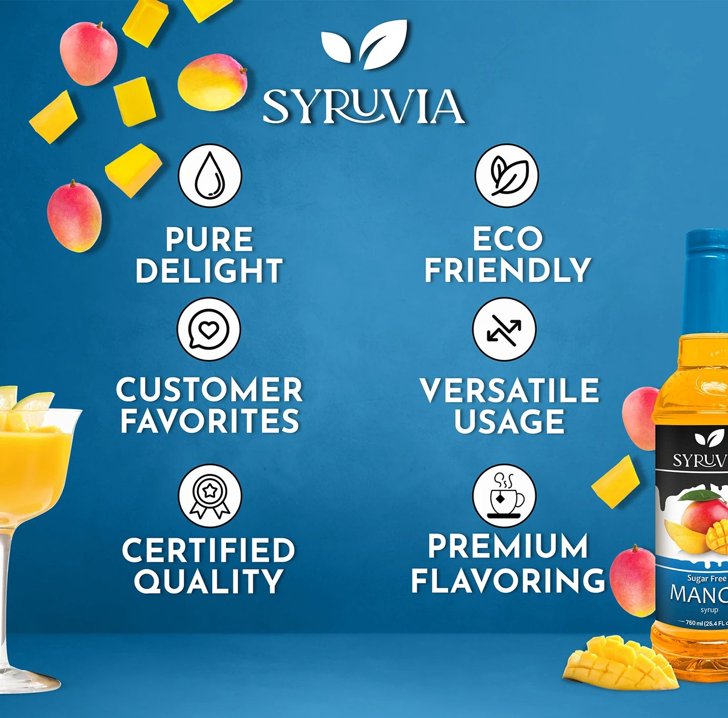mango syrup sugar free coffee syrup