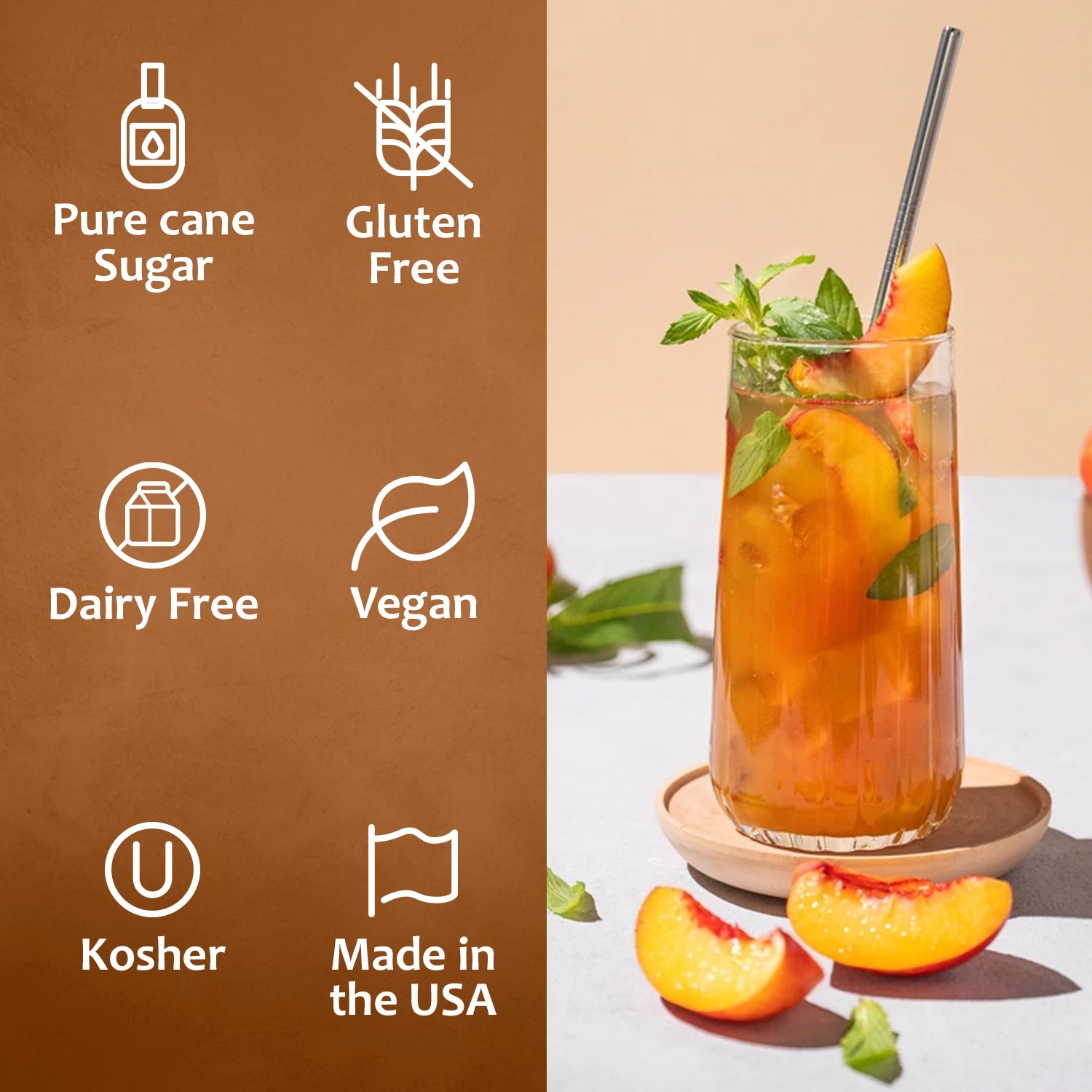 peach flavoring syrup
