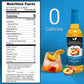 peach sugar free syrup nutrition facts