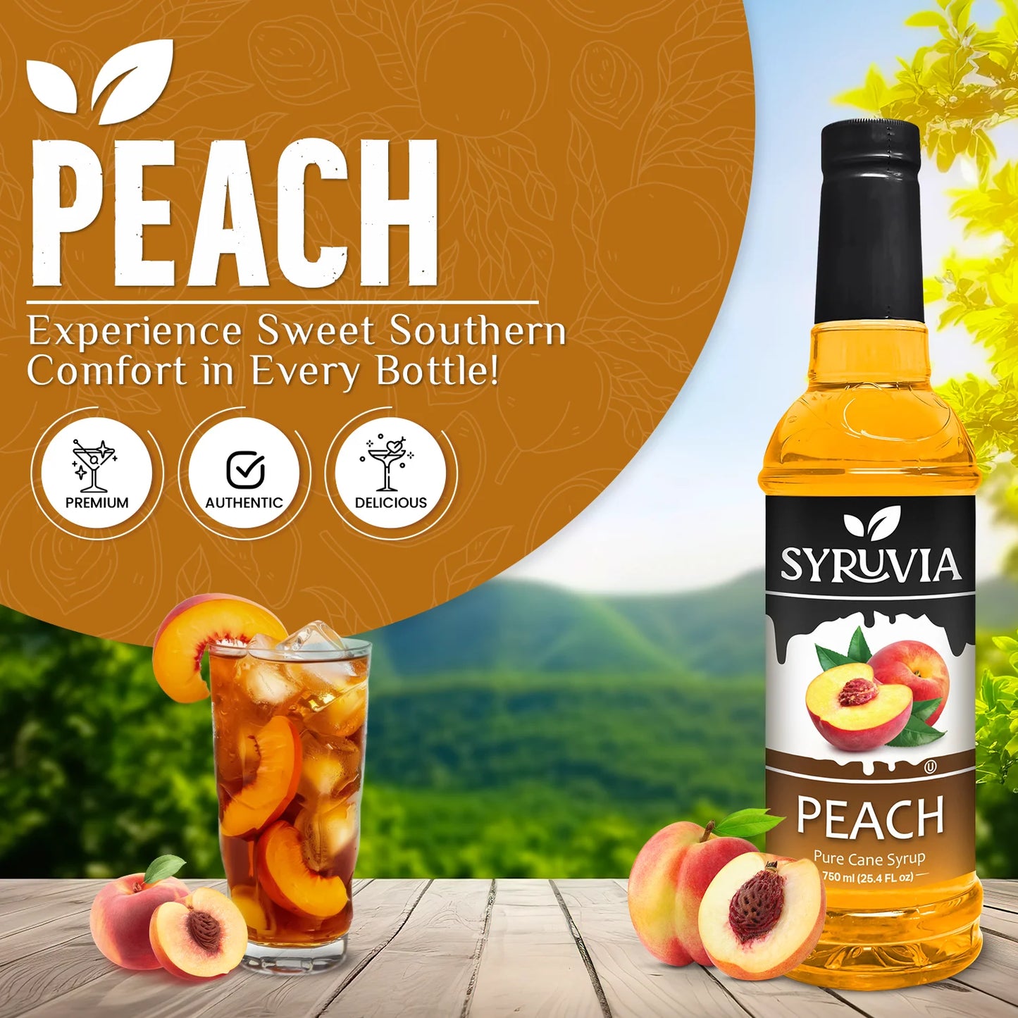 peach syrup for drinks