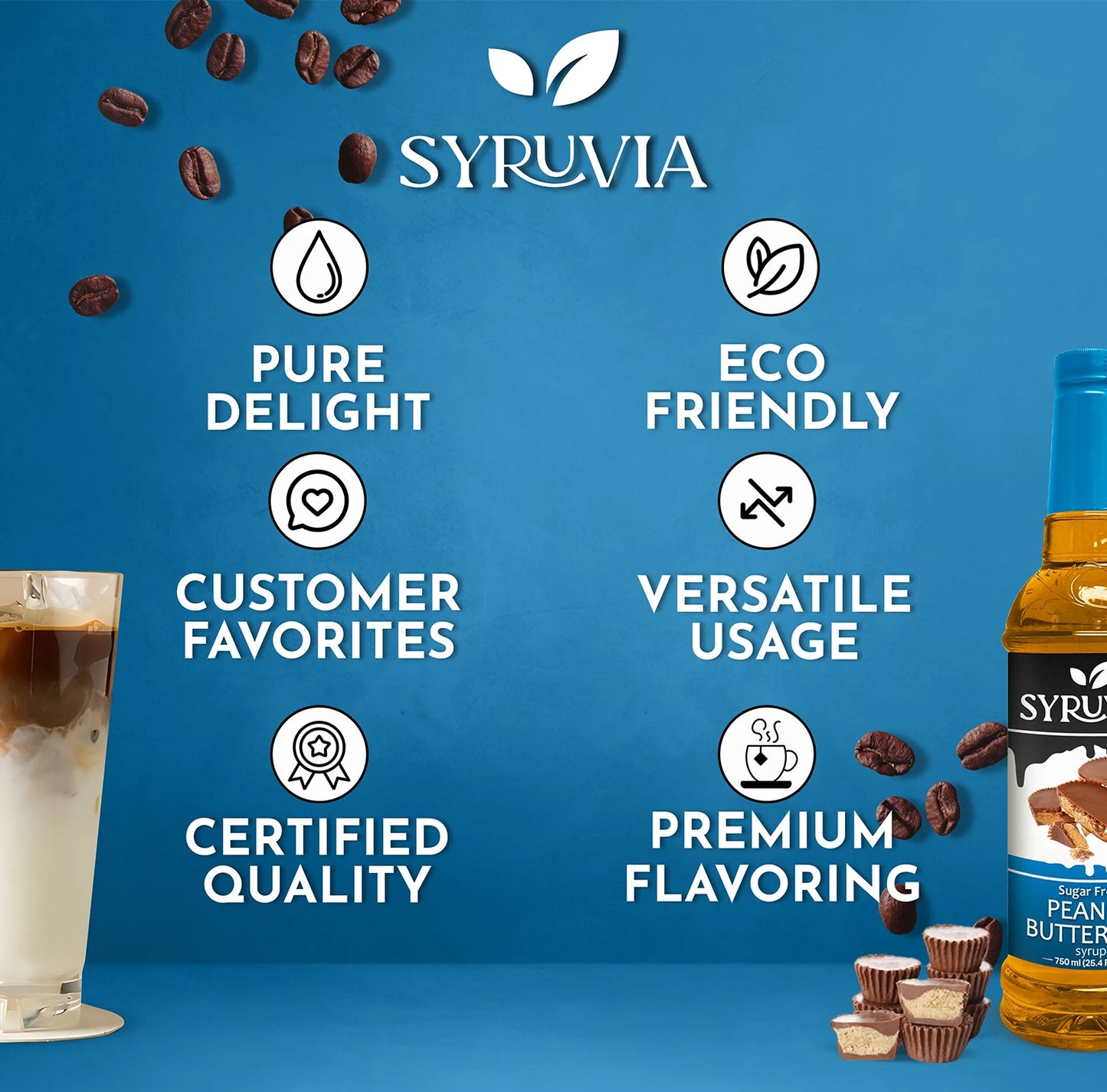 peanut butter syrup sugar free