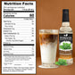peppermint syrup nutrition facts