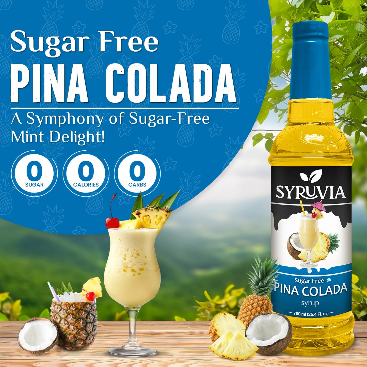 pina colada coffee syrup 