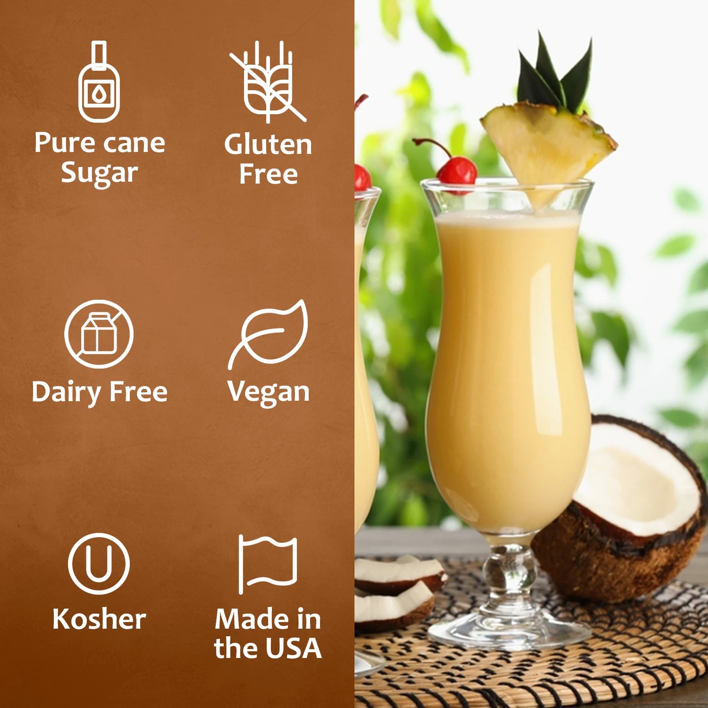 pina colada syrup for drinks