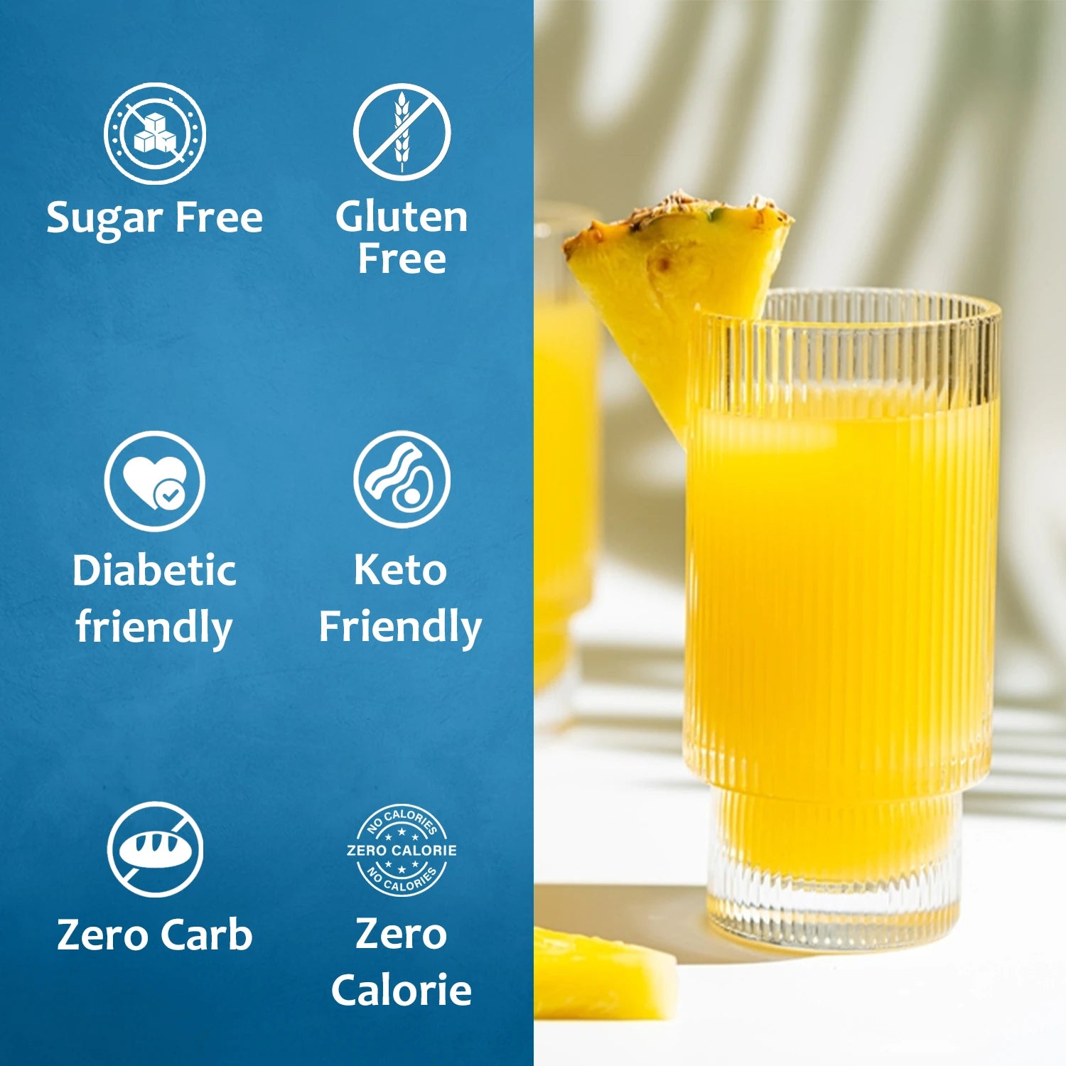 pineapple syrups sugar free 