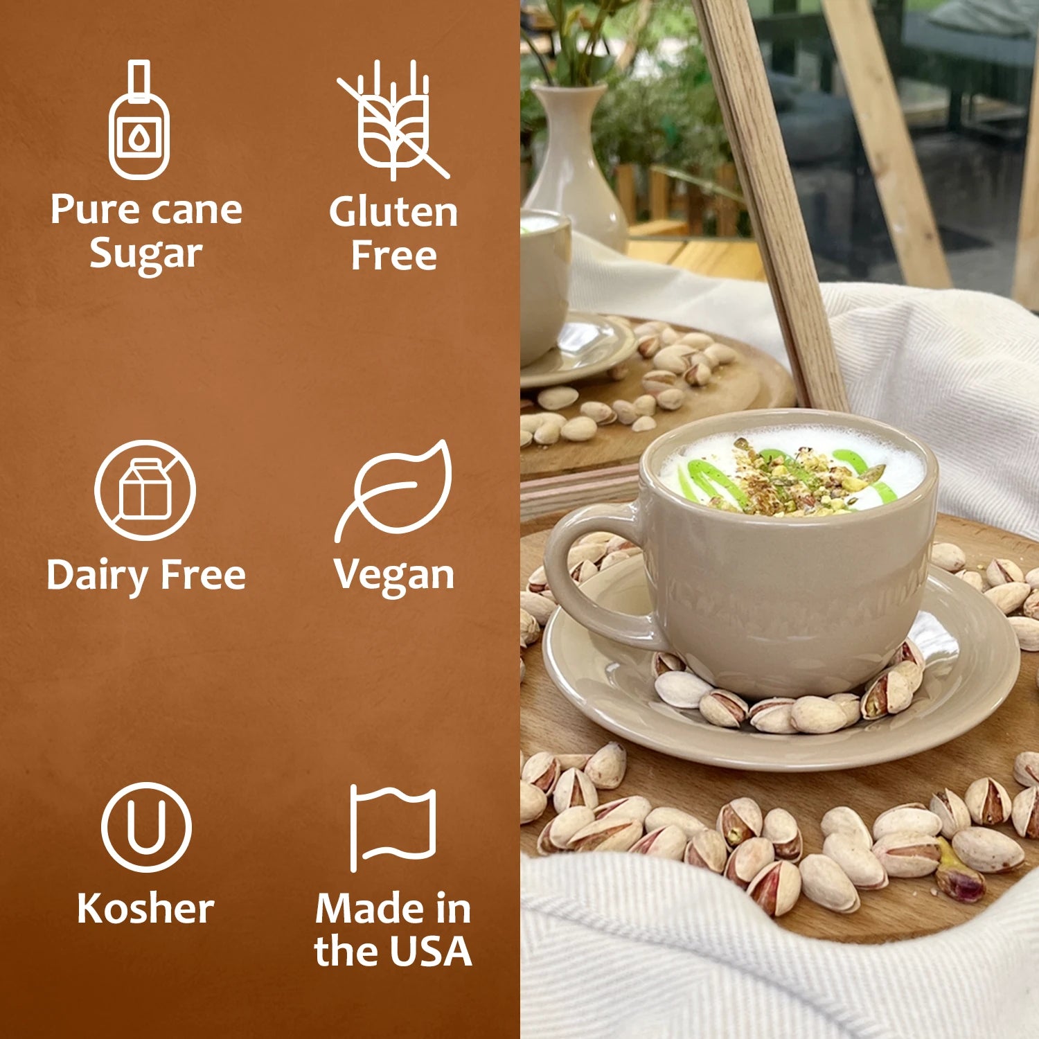 pistachio syrup for coffee