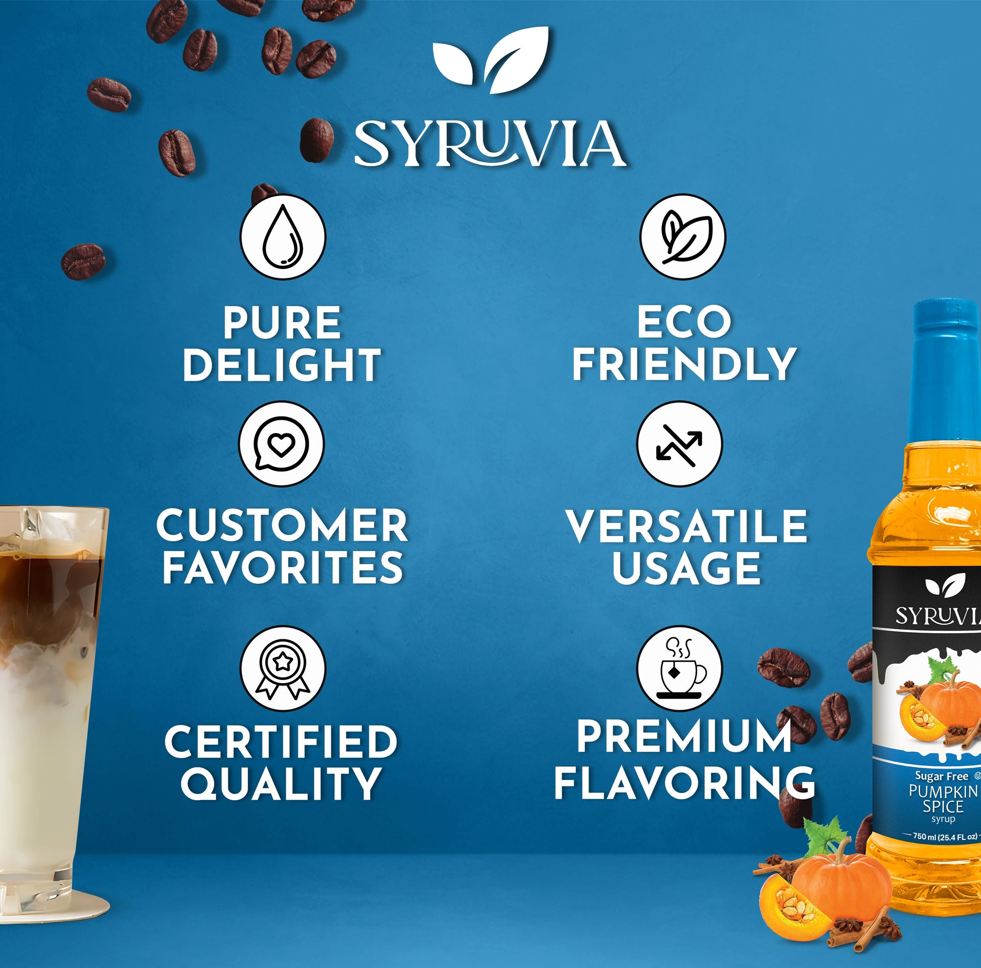 pumpkin sugar free coffee syrup