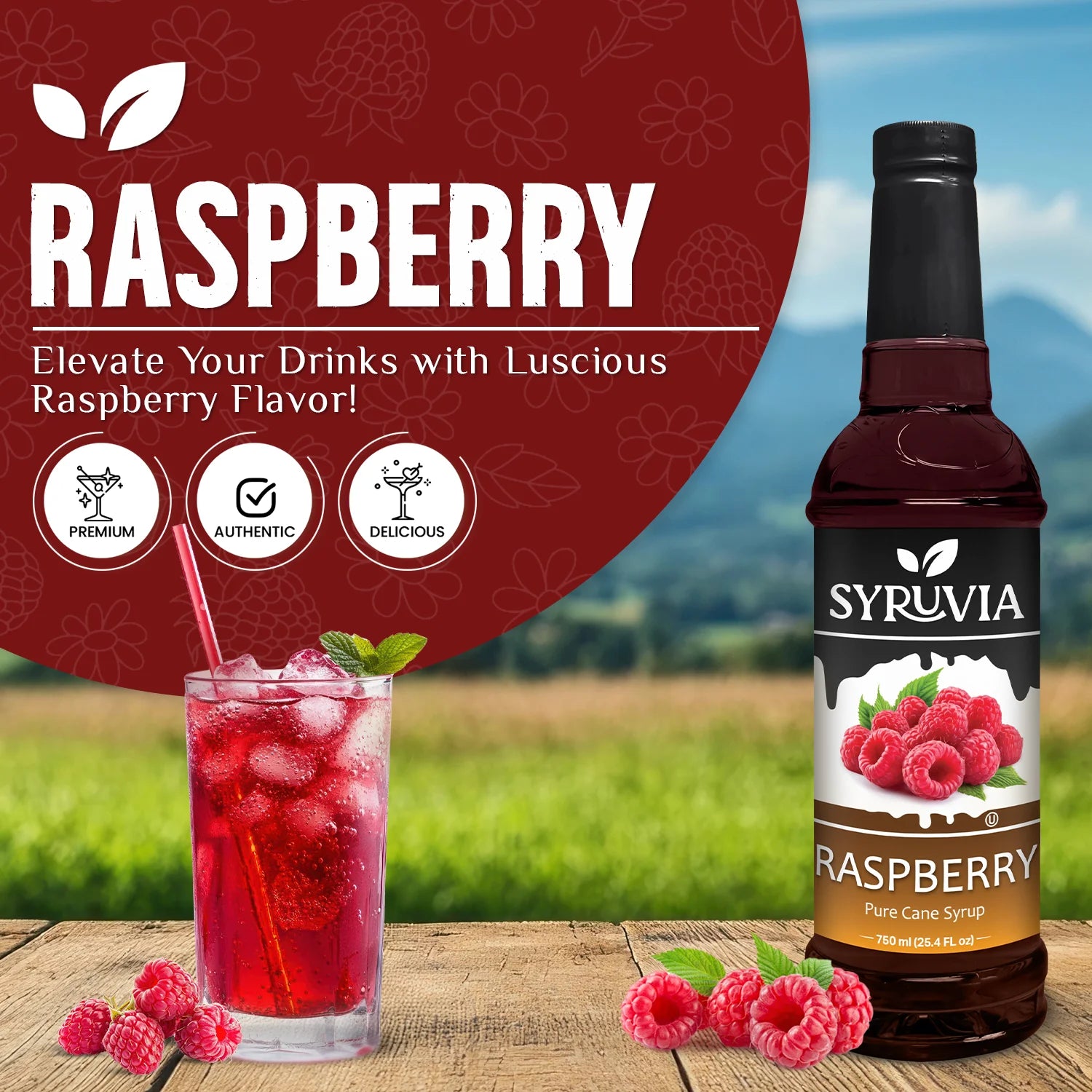 raspberry syrup for drinks