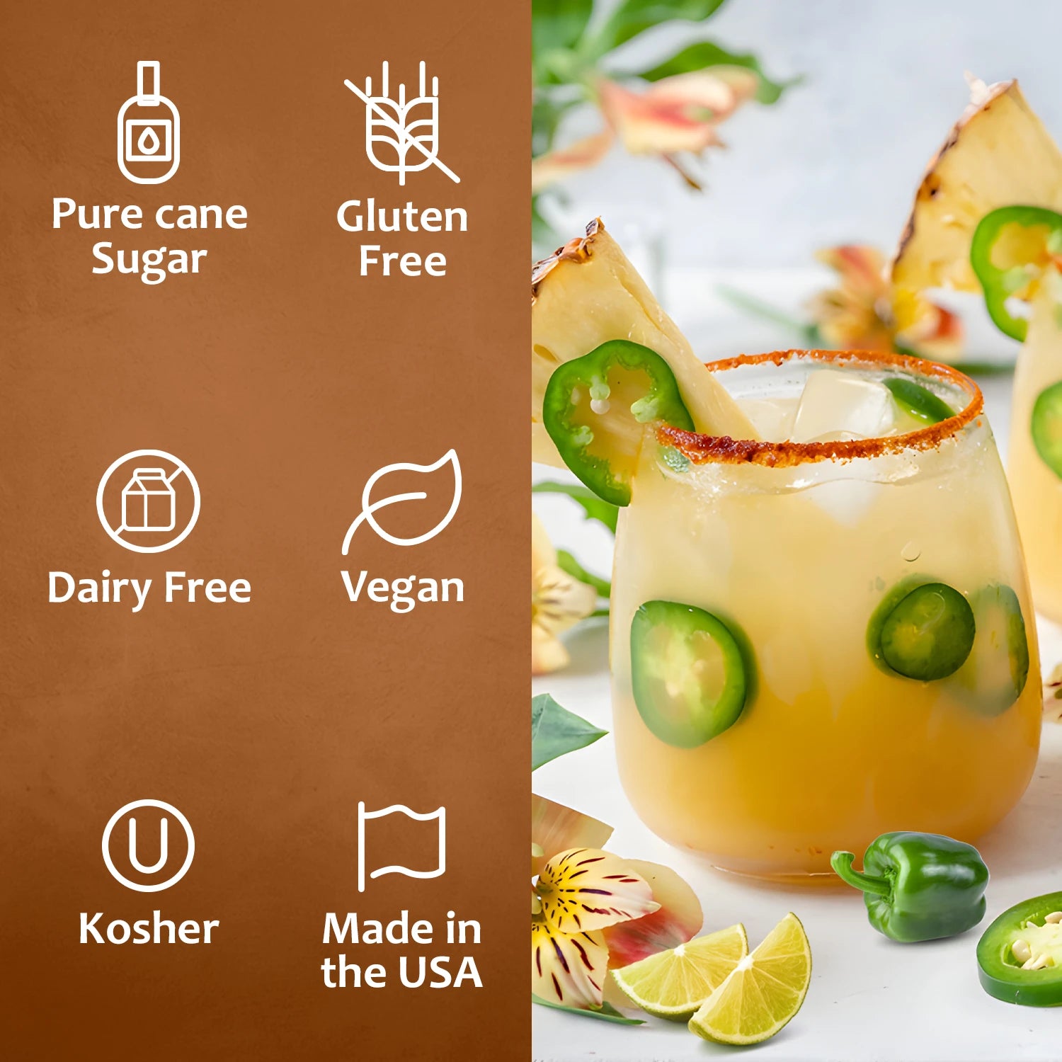 spicy margarita syrup for cocktails
