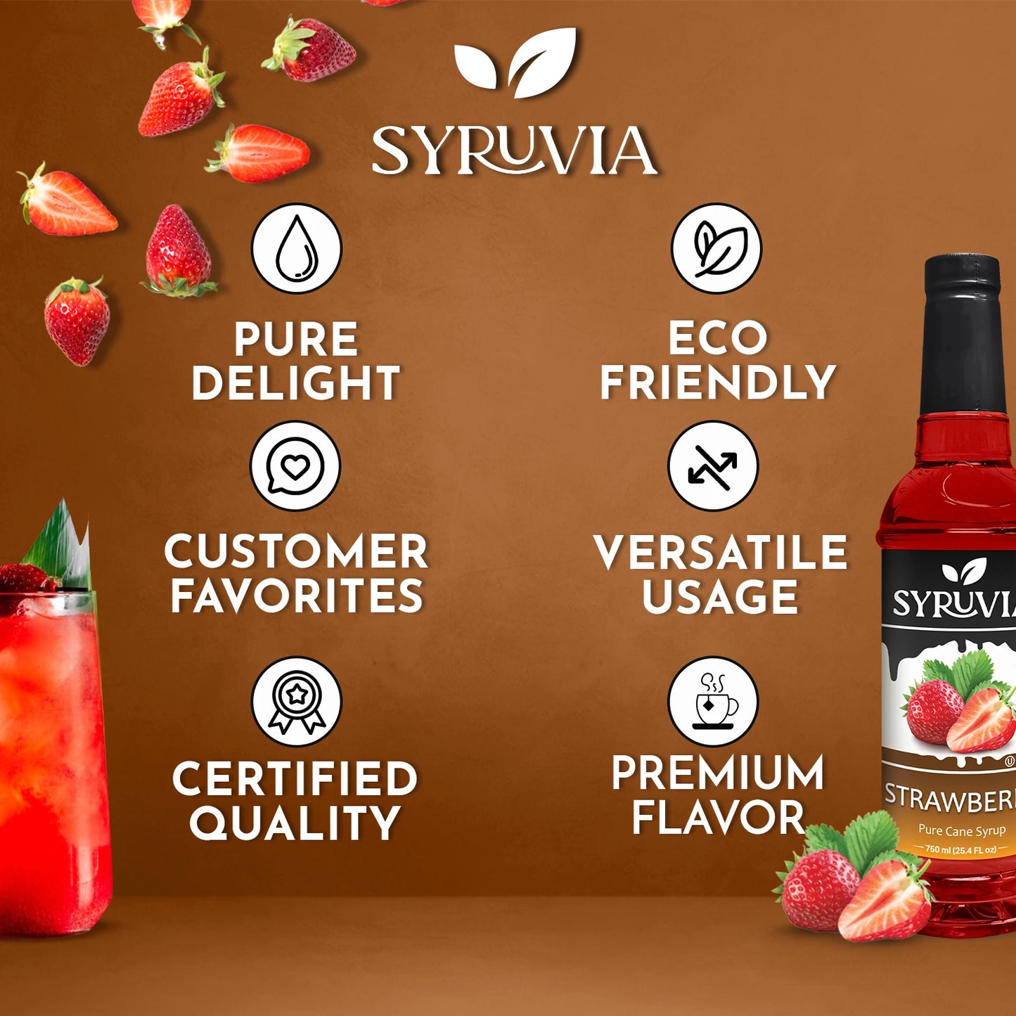 strawberry syrup for coffee