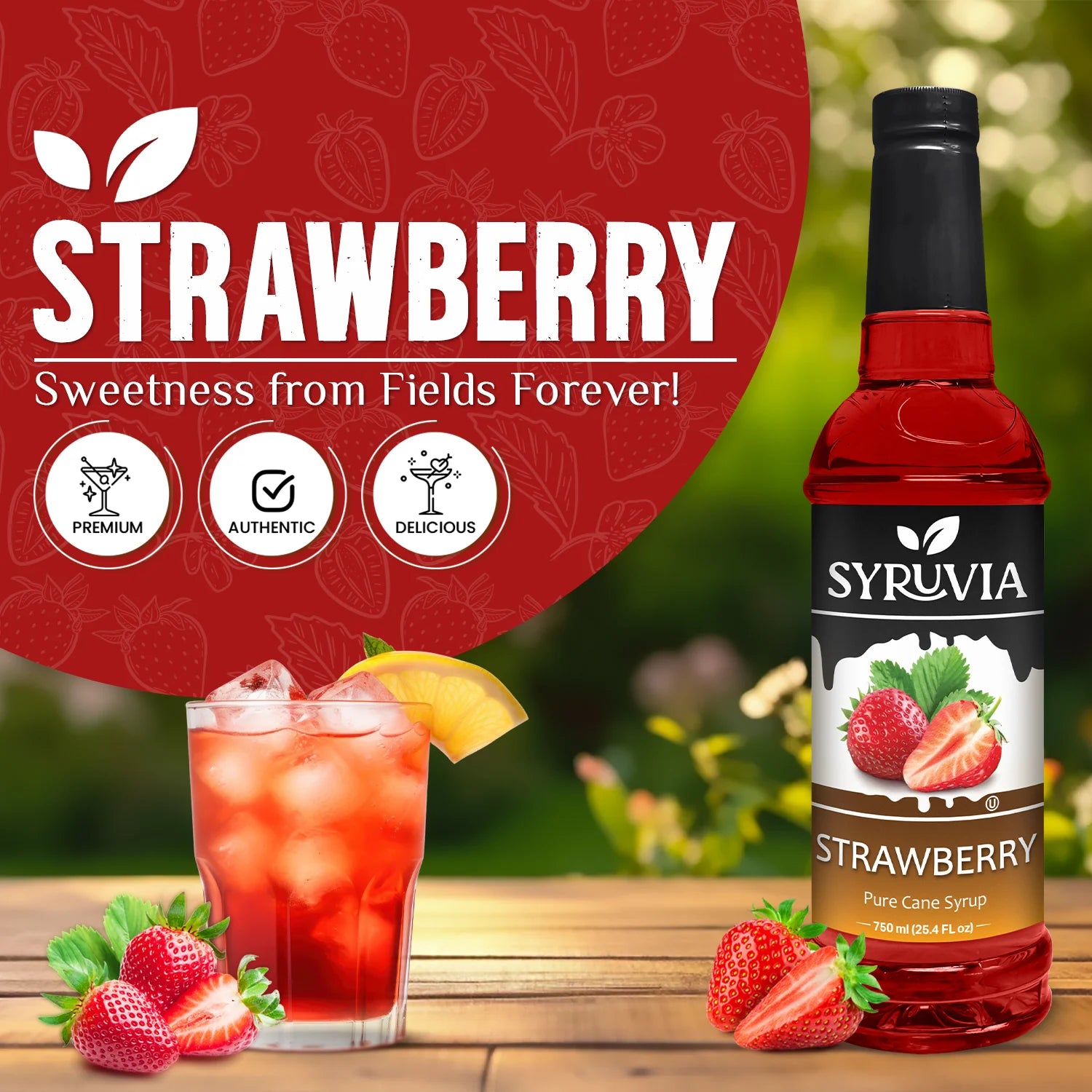 strawberry syrup for drinks