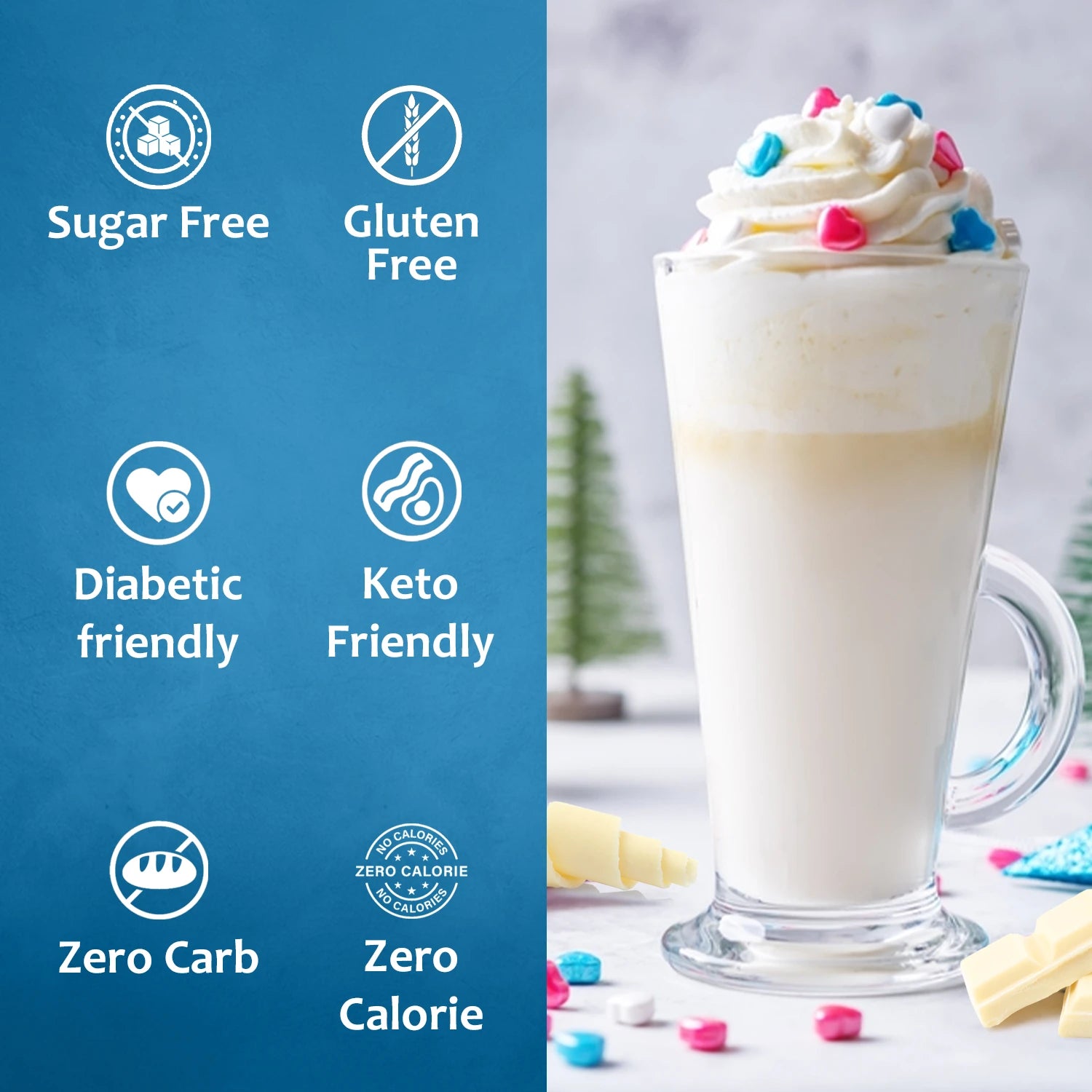 sugar free coffee syrup white chocolate