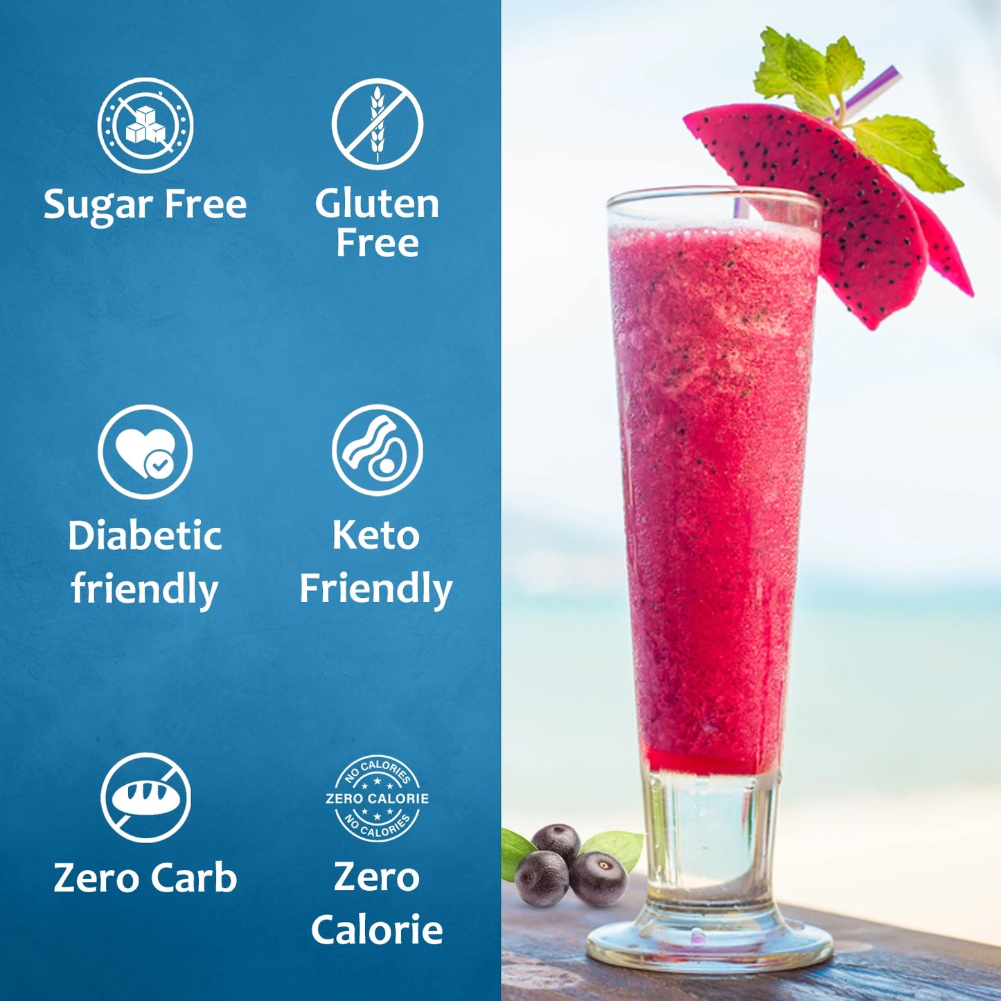 sugar free dragon fruit syrup for coffee
