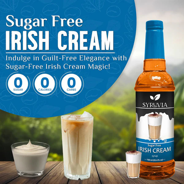 Sugar free irish cream coffee syrup