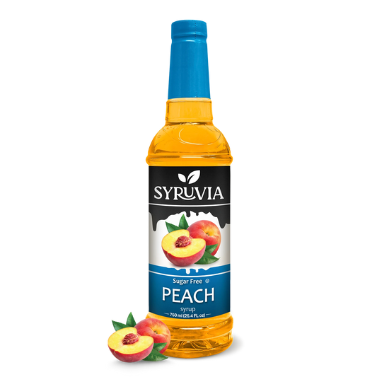 sugar free peach syrup