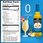 sugar free pina colada syrup nutrition facts