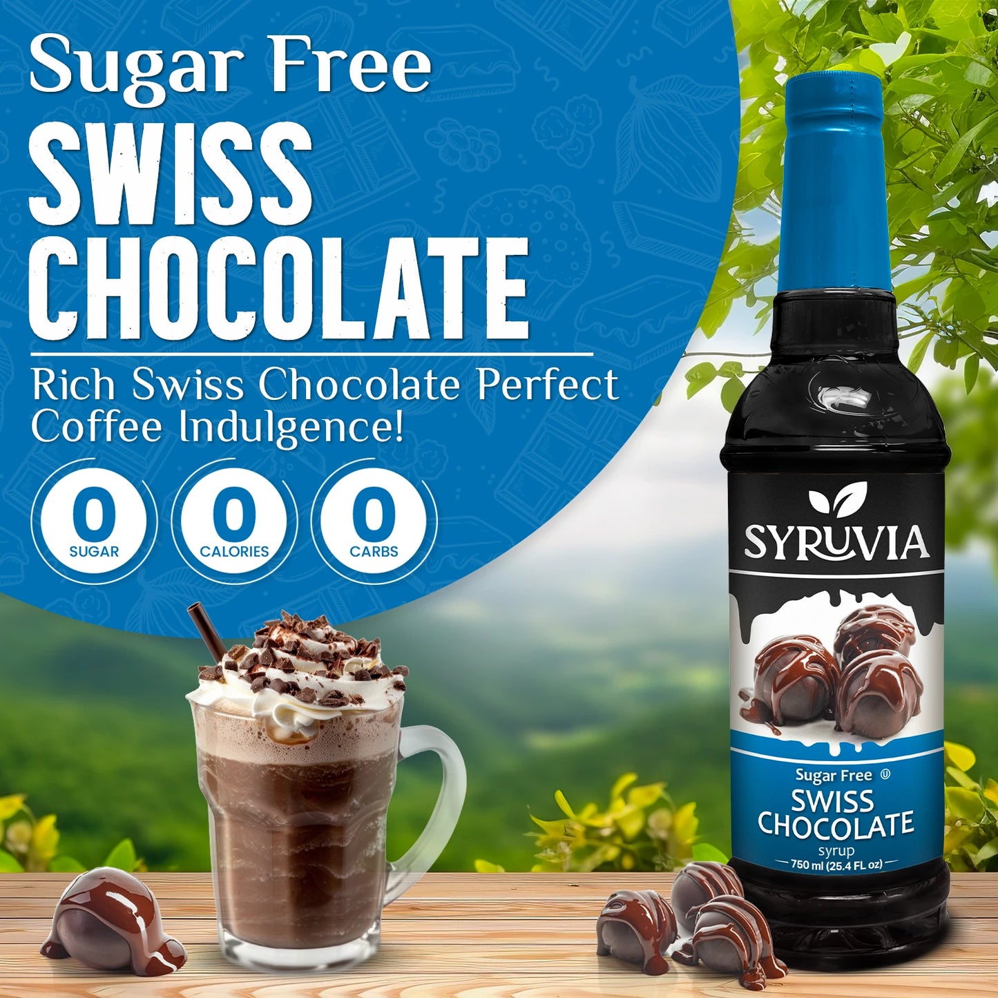 swiss chocolate coffee syrup