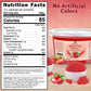1 LB Strawberry Flavored Boba Balls for a Bursting and Popping Boba Experience ( 1 case 12x 1lb)