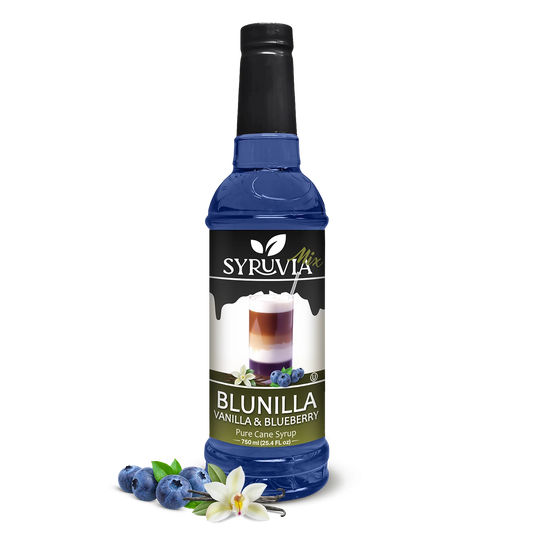 vanilla blueberry syrup for coffee