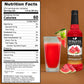 watermelon syrup nutrition facts
