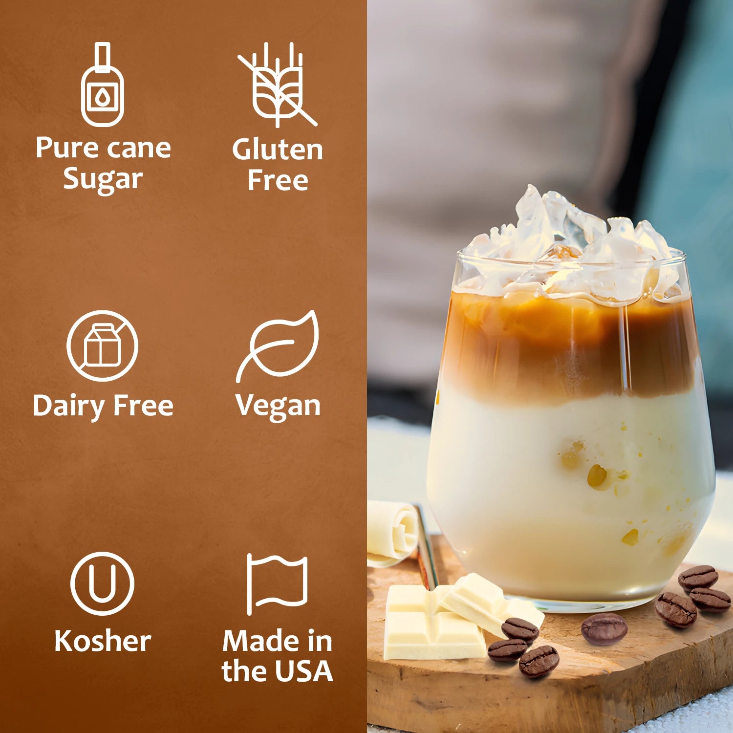 white chocolate mocha coffee syrup