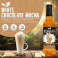white chocolate mocha syrup for coffee
