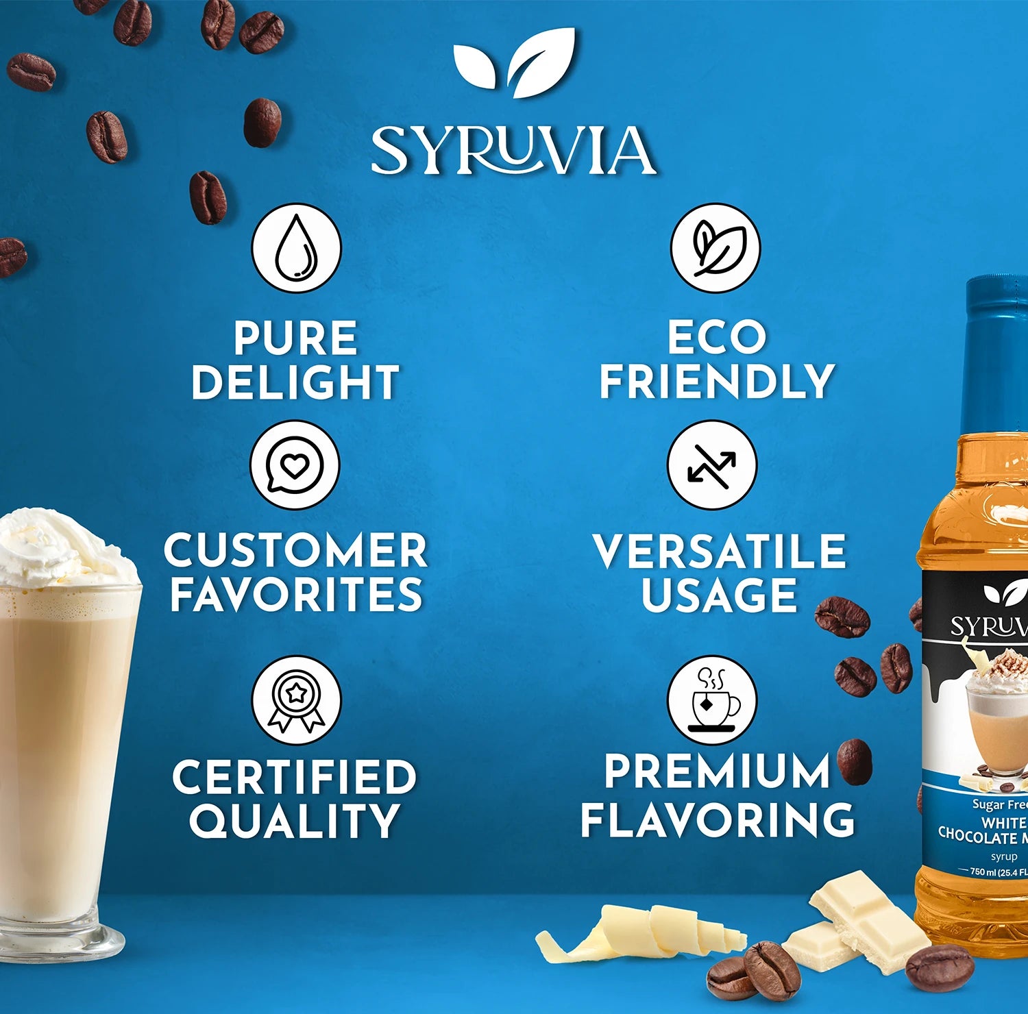white chocolate sugar free syrup